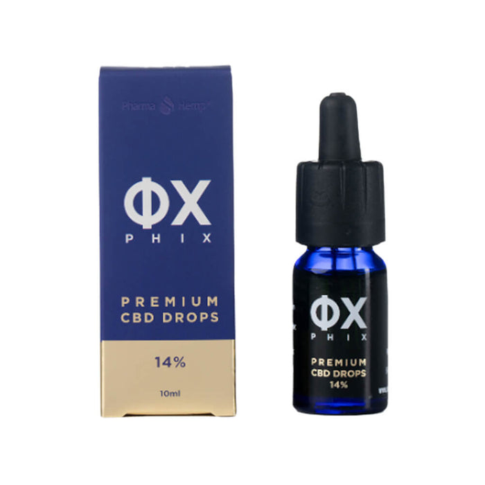 Pharma Hemp PHIX Premium Drops 10ml - 14% CBD