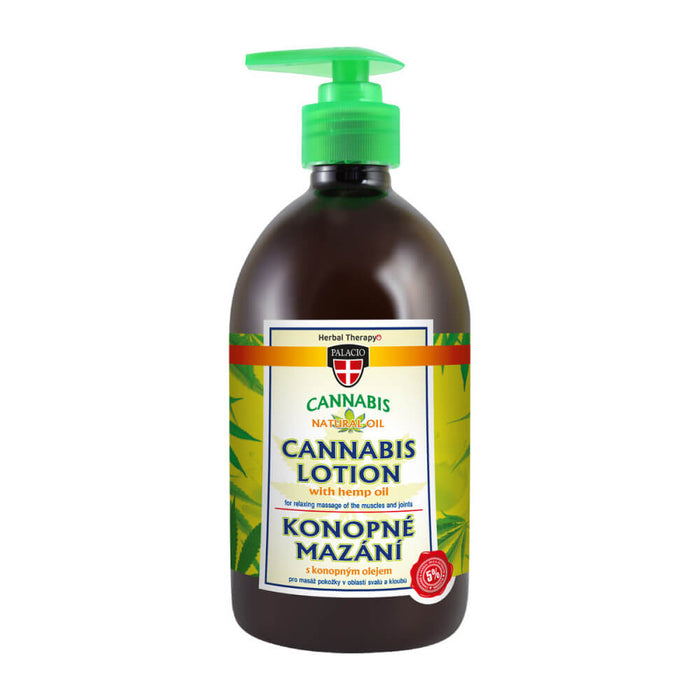 Palacio Cannabis Lotion with Hemp Oil (500ml)