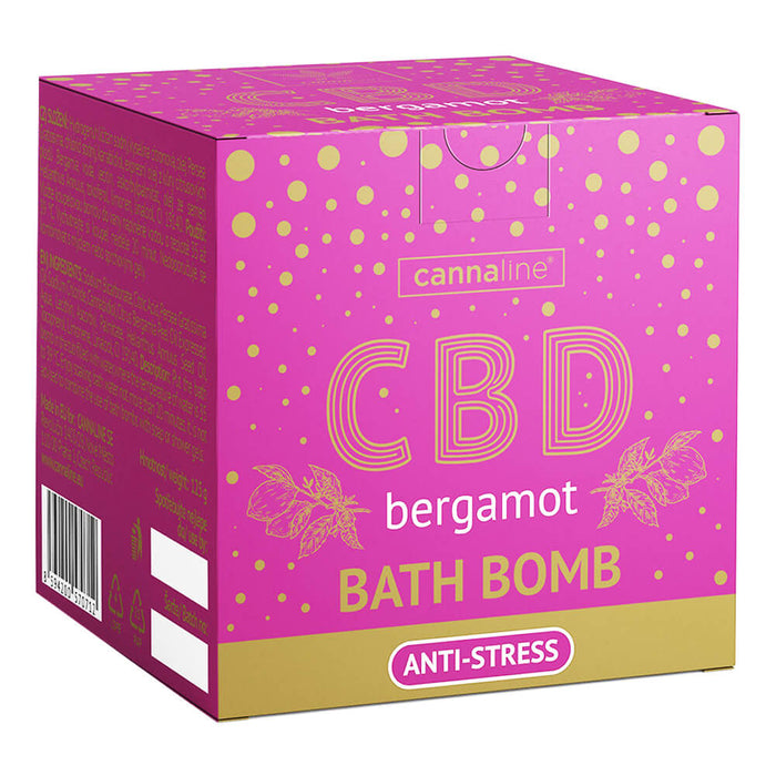 Cannaline Anti-Stress Bergamot Badbom met 100mg CBD