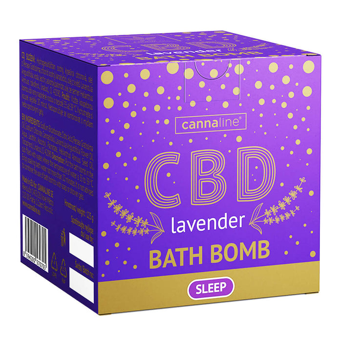 Cannaline Sleep Lavendel Badbom met 100mg CBD