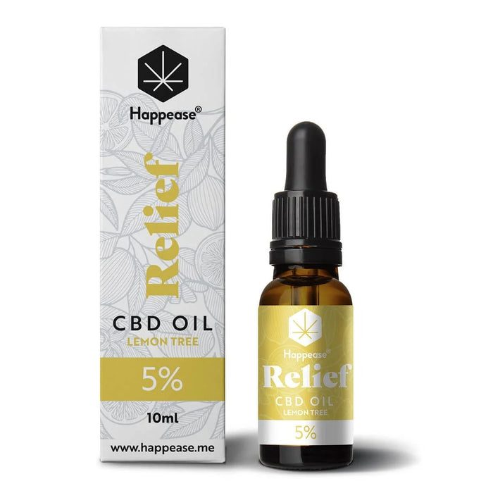 Happease Botanical Extract Drops Restoration Lemon Tree Gentle 10ml glass dropper bottle for daily recovery