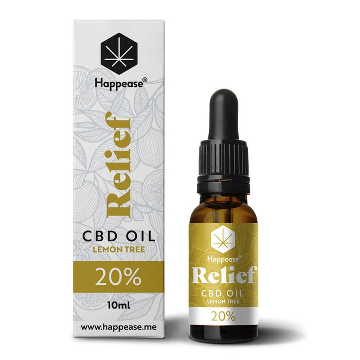 Happease Botanical Extract Drops Restoration Lemon Tree Strong 10ml glass dropper bottle for daily recovery