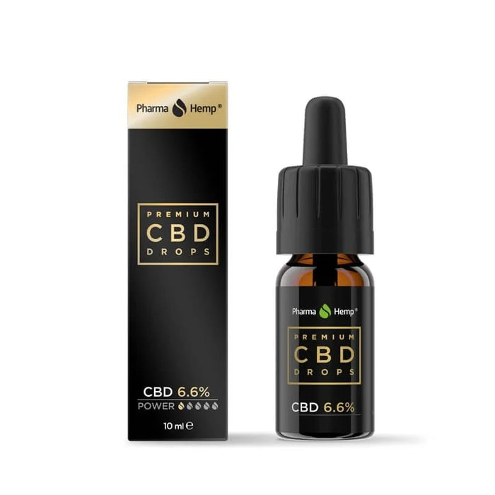 Pharma Hemp Premium CBD Drops 6.6% (10ml)