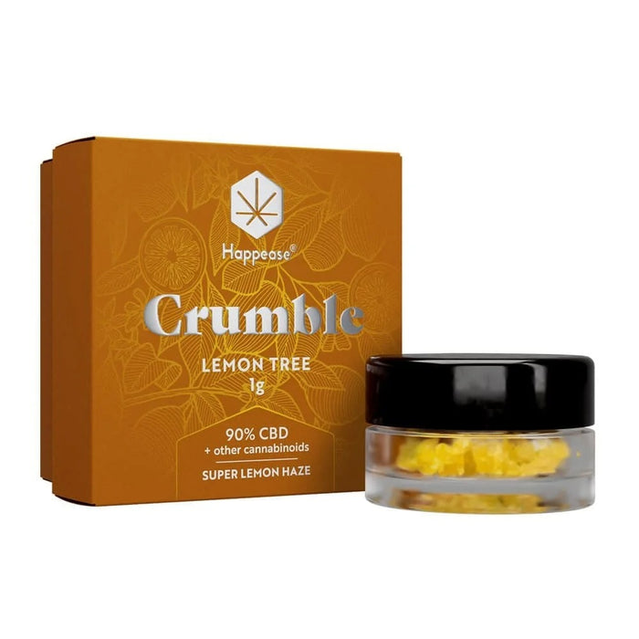 Happease Extracts Lemon Tree Crumble 90% CBD + Other Cannabinoids (1g)