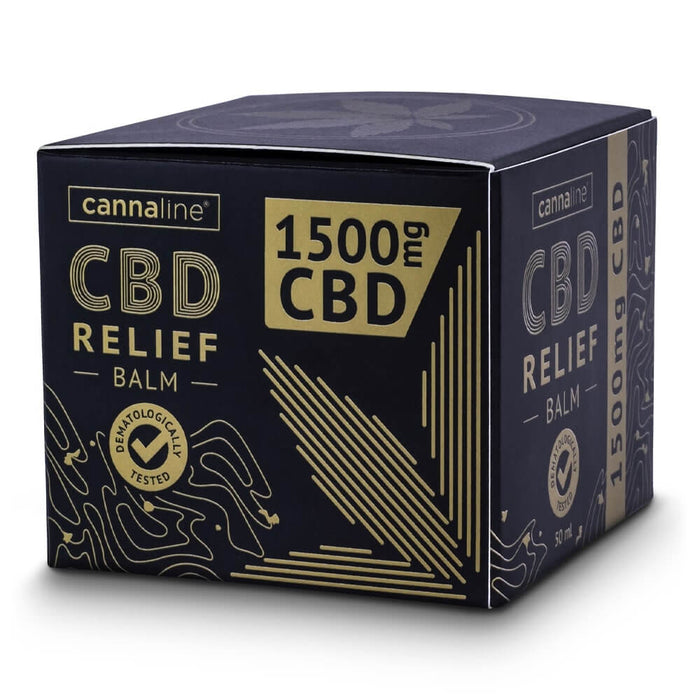 Cannaline Pain Relief Balm with 1500mg CBD (50ml)