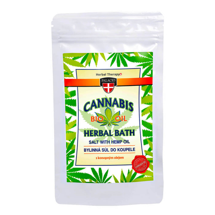 Palacio Cannabis HerbalBath Salts met hemp oil (200g)