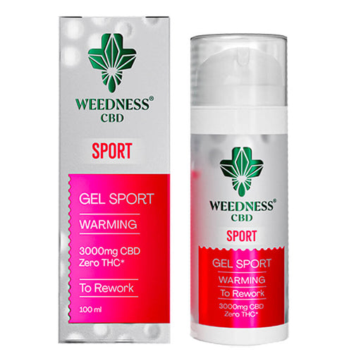Weedness Warming Sports Gel 3000mg CBD (100ml)