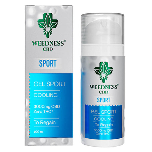 Weedness Cooling Sports Gel 3000mg CBD (100ml)