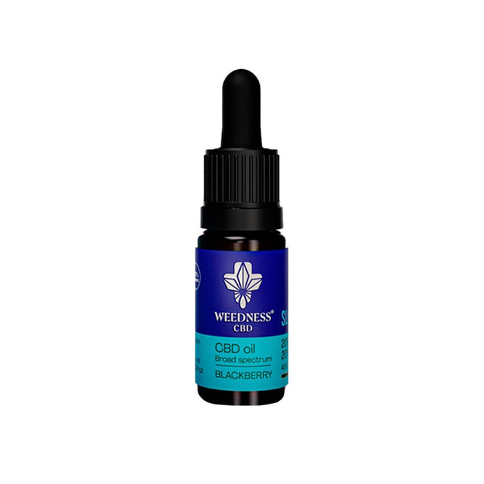 Weedness CBD SleepOil Blackberry Flavor 2000mg CBD + 2000mg CBN (10ml)